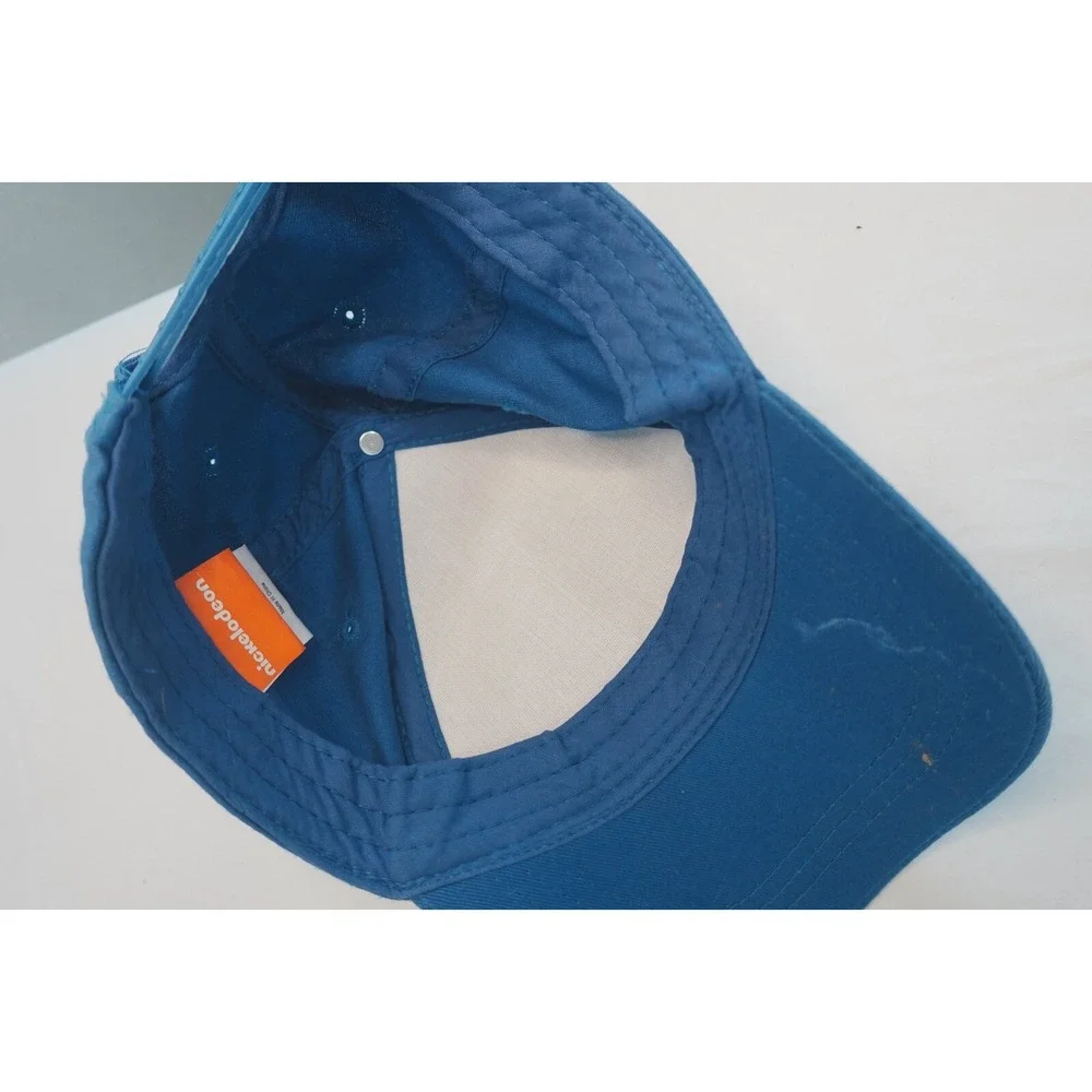 Teenage Mutant Ninja Turtles Mens‎ Trucker Hat Blue Snapback Vintage Logo Cap